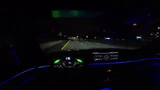 LATE NIGHT POV WITH LED STEERING WHEEL!