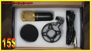 Zeepin BM 800 - Cамый лучший бюджетный микрофон. Xороший микрофон микрофон для записи голоса.