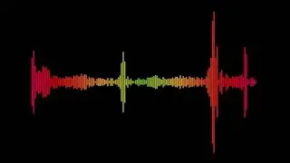 Футаж №193 Звуковые волны