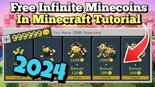 How To Get FREE Infinite Minecoins in Minecraft 2024! (Updated 1.21 Tutorial) [Java, PE]
