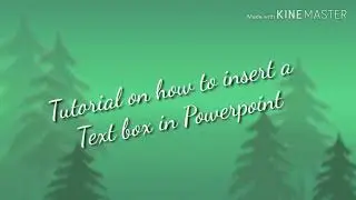 Tutorial on how to insert a textbox in Powerpoint