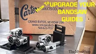 How to Upgrade your BandSaw with New Guide Bearings