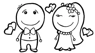LOVE IS   ЛЮБОВЬ МОЛОЖОДЕНЫ  / УЧИМСЯ РИСОВАТЬ И РАСКРАШИВАТЬ / НАРИСУЙ КА