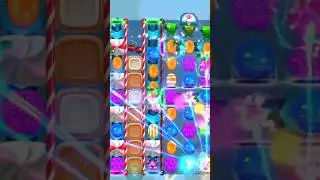 Color Booms 💥 | Striped Candy 🍬 | Wrapped Candy 🍭 | Candy Crush Saga| #shorts #short #viralvideo
