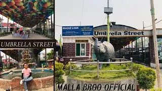 UMBRELLA STREET ⛱️in chitwan, one of the most viral and beautiful places within rapti river ❤️‍🩹⛱️