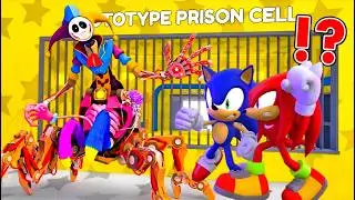 Sonic & Knuckles VS Prototype in Prison… We Can’t Escape