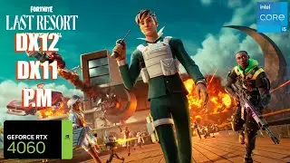 Fortnite RTX 4060 FPS TEST | RTX 4060 Benchmark 1080p/1440p/4K DX12/DX11/P.M