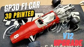 GP3D 60s F1 Car Exhaust and Tyre Upgrade