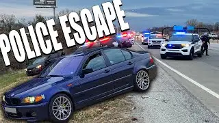 RUNNING FROM COPS in the most casual way