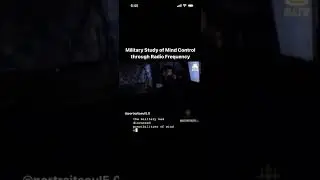 Radio frequency used as mind control