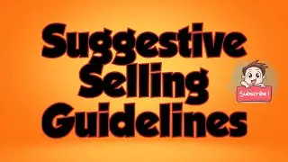 Suggestive selling Guidelines