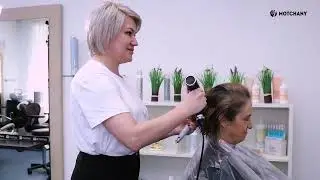 Кейс Окрашивание седины безаммиачным красителем компании MOTCHANY & DRIZA