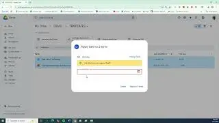 Apply Google Label to Multiple Files