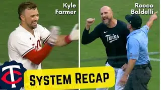 Kyle Farmer Walk-Off Lifts Twins; Rocco Baldelli Ejected | Twins System Recap 6/21