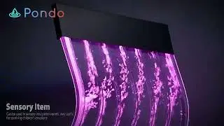 S-Shape Bubble Fountain