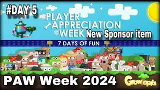 PAW Day 5 New Sponsor Item sSpark's Paintin' Backpack | Growtopia
