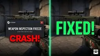 How to Fix CS2 Weapon Inspection Menu Freezing & Low FPS ✅