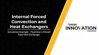 Flow over a Finned Tube Heat Exchanger — Simulation Example