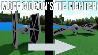 Moff Gideon's Folding TIE Fighter | Build a Boat