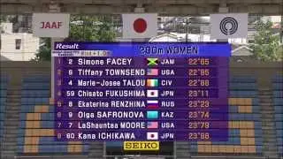 20150510 Kawasaki 200m Ekaterina RENZHINA(5) 23,23 с
