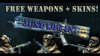 WARFACE - FREE WEAPONS AND SKINS - JUST LOG IN!