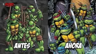 ¿Qué significan los colores de las Tortugas Ninja? 🔵🔴🟣🟠