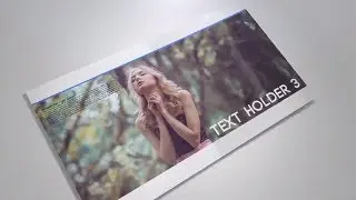 Adobe After Effects Elements 3D Template Magazine Maker