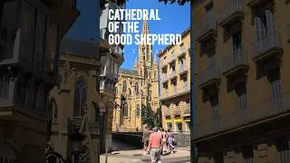 Cathedral of the Good Shepherd | Artzain Onaren Katedrala #sansebastian #spain #fyp #localguides