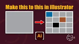 Split Into Grid - Adobe Illustrator (Make Separate box)
