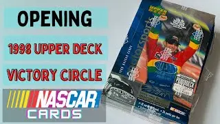 Opening a Box of 1998 Upper Deck Victory Circle NASCAR Racing Cards