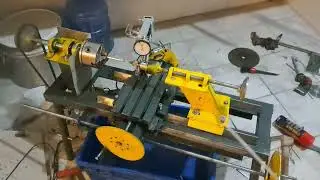 Ev yapımı torna (part 2) home made lathe