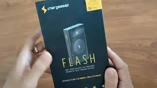 Unbox Power Bank Chargeasap Flash 2.0 210W