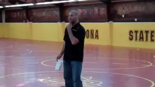 Kurt Angle - ASU Wrestling Practice