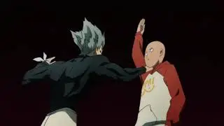 Saitama vs Garou dublado