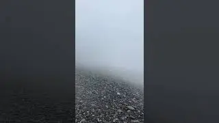 Море кипит в Батуми - сильный туман ничего не видно! 
