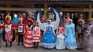 Prepare karnaval SPANJI #bersihgaleri #sdn1panican #spanji