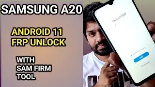 Samsung A20 Frp Unlock With Pc | Android 11 Google Acc | 