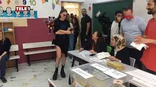 Ünlü isimler oylarını kullandı