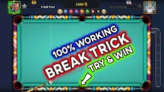 9 Ball Pool Trick Shots New 100% Working Break Trick - 8 ball pool Try & Win