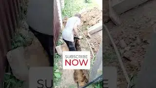 Наружный вводной электрокабель дома. Укладка на песчаную подушку 🟧