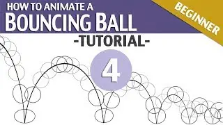 HOW TO ANIMATE A BOUNCING BALL ▶️▶️▶️ TUTORIAL #04 (Beginner level)