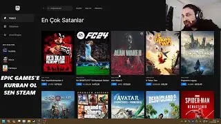 EPIC GAMES'E KURBAN OL SEN STEAM