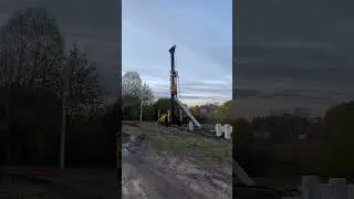 Забивка свай