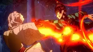 Танджиро vs Руи БОСС Файт - Demon Slayer: Hinokami Chronicles