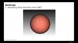 Using python scripting to generate geodynamic faults with Coreform Cubit