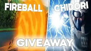 CHIDORI/FIREBALL JUTSU GIVEAWAY [ROBLOX STUDIO]