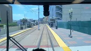 San Diego Green Line Cab View from Santa Fe Depot to Middletown