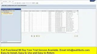 SAP Risk Alert at SAP User or SAP Role Level