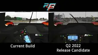 [RF2] Audio Comparison of Current vs Q2 2022 RC build | Oreca 07 LMP2 @ Sebring