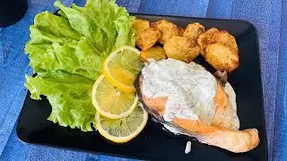 СОЧНАЯ СЕМГА ПОД СОУСОМ ТАР-ТАР